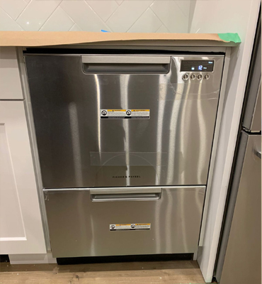 Double-dryer-dishwasher