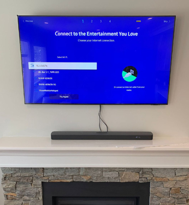 TV Wall mount installation