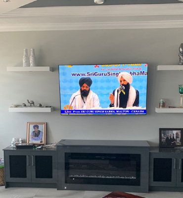 wall-mount-tv installation